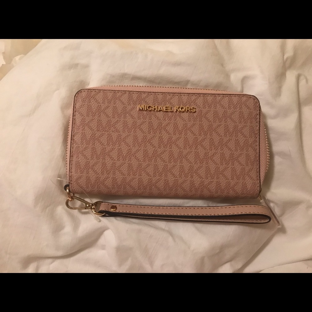 Michael Kors Jet Set LG - Phone Case - Ballet